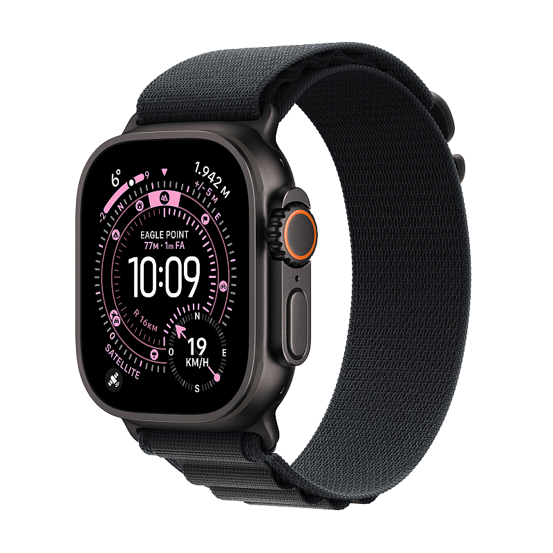 Apple Watch Ultra 3 OLED 49 mm Digital 422 x 514 Pixel Touchscreen 5G Schwarz WLAN GPS