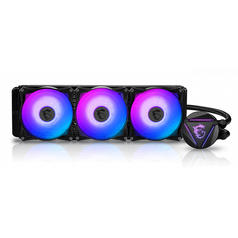 MSI MAG-CRLQD-360R2 Computerkühlsystem Hauptplatine, Prozessor Flüssigkeitskühlung 12 cm Schwarz