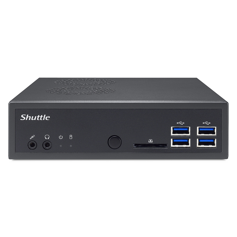 Shuttle XPС slim DA320 1,35 l großer PC Schwarz AMD A320 Sockel AM4
