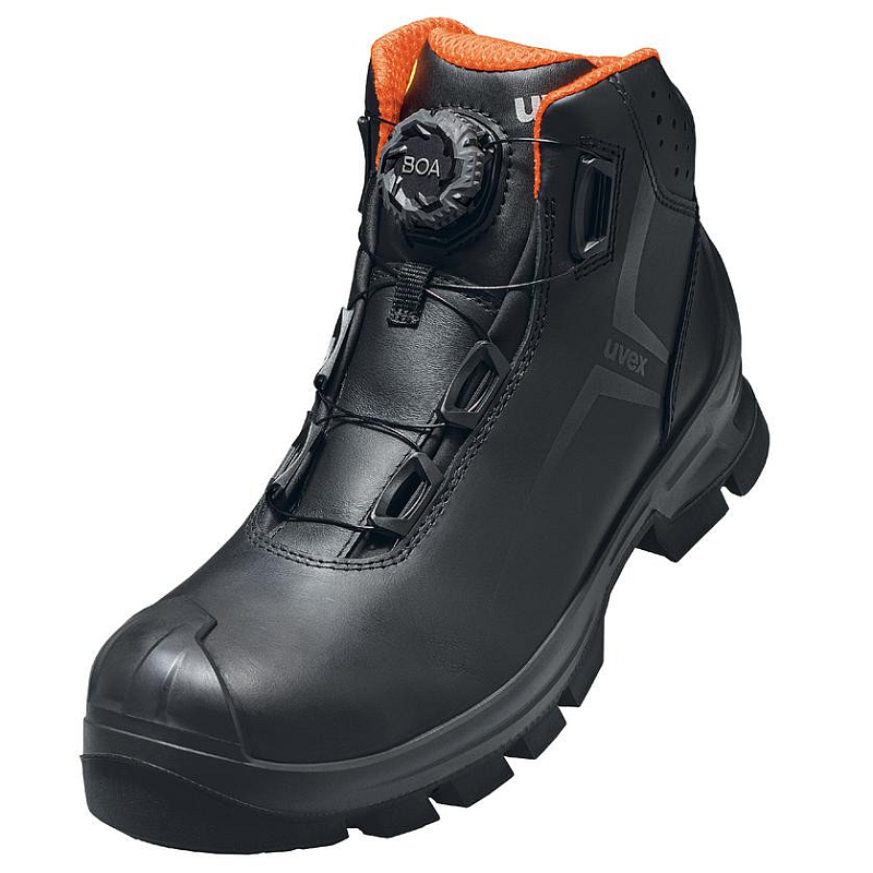 Uvex 6532240 Sicherheitsschuh Männlich Erwachsener Schwarz, Orange
