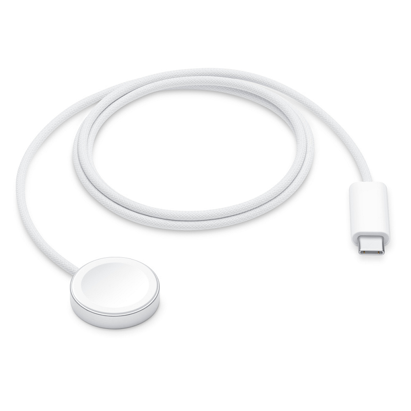 Apple MT0H3ZM/A Ladegerät für Mobilgeräte Smartwatch Weiß USB Kabelloses Aufladen Schnellladung Drinnen