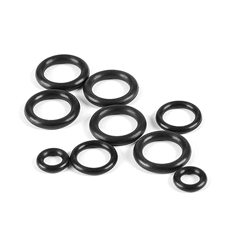 CELLFAST CF50-725 Anschlussteil für Wasserschlauch Dichtung Schwarz 9 Stück(e)