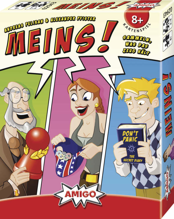 Amigo 02943 Brettspiel Kartenspiel Kartenaustausch