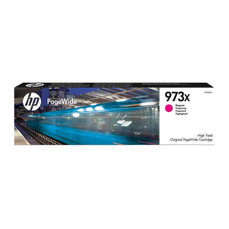 HP 973X Magenta Original PageWide Druckerpatrone mit hoher Reichweite