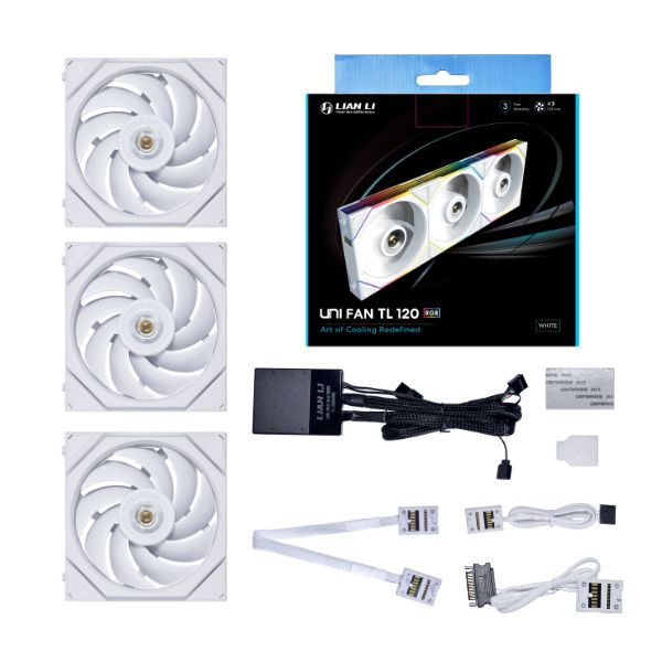Lian Li UNI FAN TL Computergehäuse Ventilator 12 cm Weiß