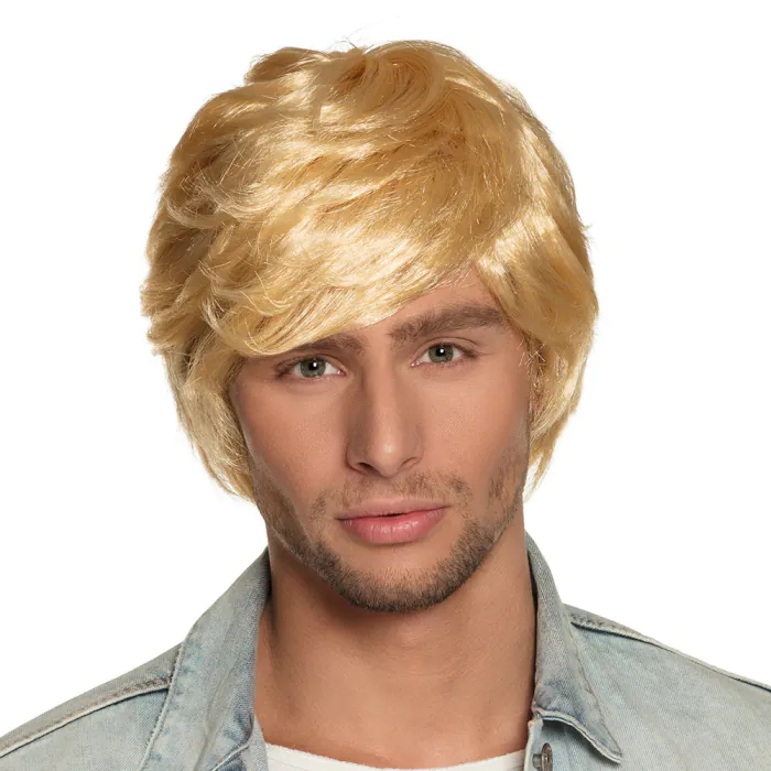Boland 86399 Erwachsenenperücke Tyler, One Size Karnevalskostüm-Perücke Erwachsener Männlich