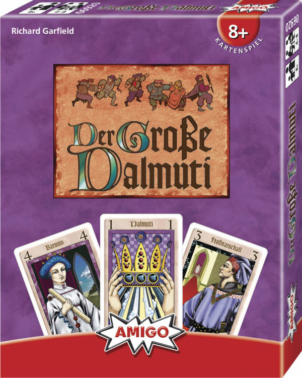Amigo Der Große Dalmuti 15 min Kartenspiel Strategie