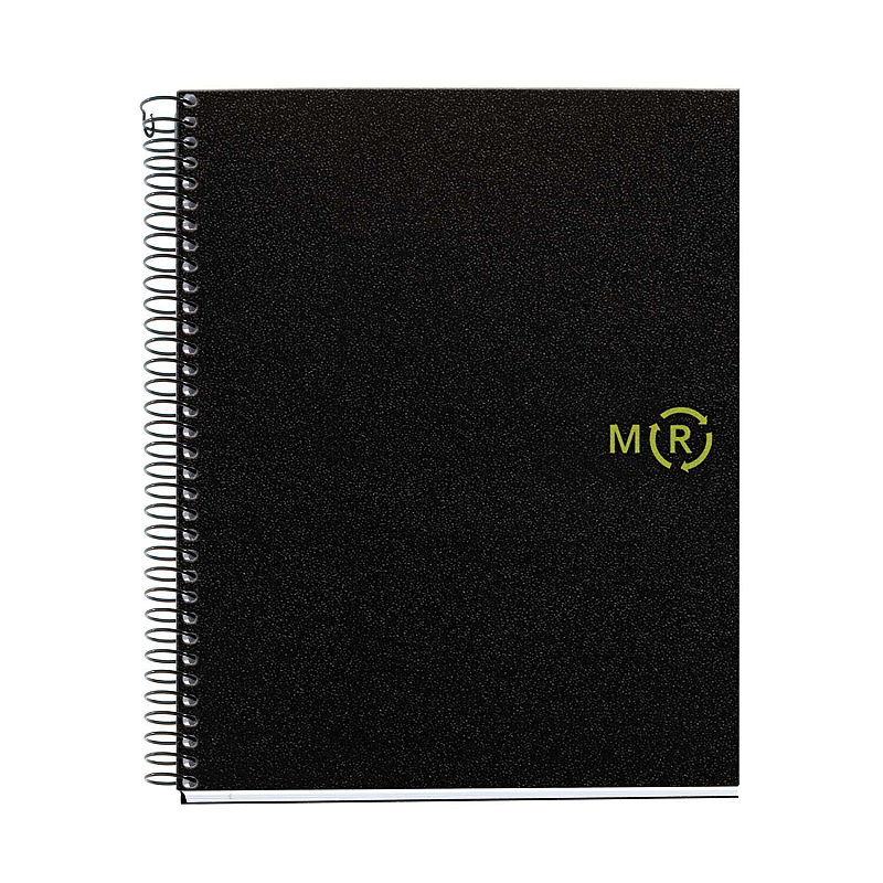 MAUL A603990 Notizbuch A5 120 Blätter Schwarz
