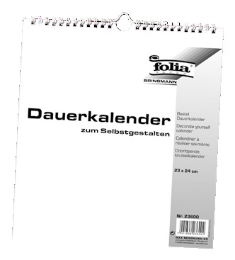 Folia 23600 Kalender Tisch