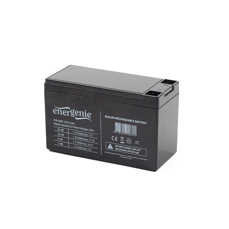 Gembird BAT-12V7.5AH USV-Batterie 12 V