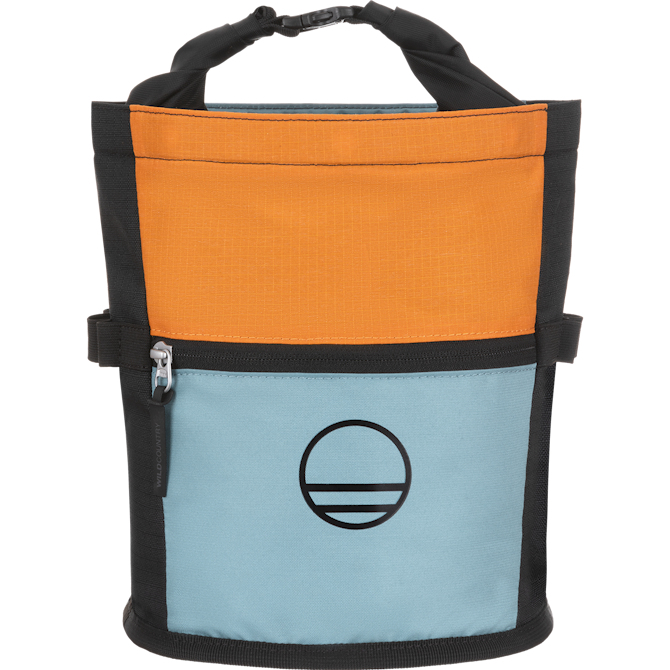Wild Country 40-0000010037-8698-2 Kreidesack zum Klettern Schwarz, Blau, Orange
