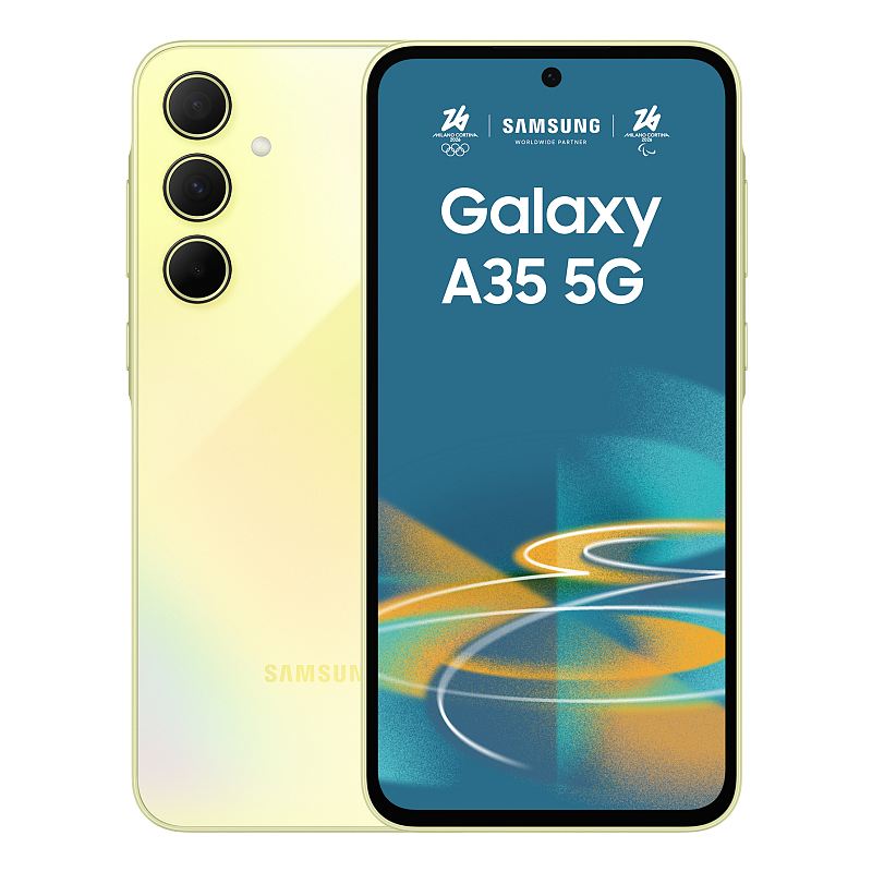 Samsung Galaxy A35 5G 16,8 cm (6.6") Hybride Dual-SIM Android 14 USB Typ-C 6 GB 128 GB 5000 mAh Gelb