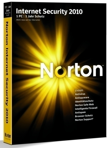 Norton Internet Security 2010 Antivirus-Sicherheit Deutsch 3 Lizenz(en) 1 Jahr(e)