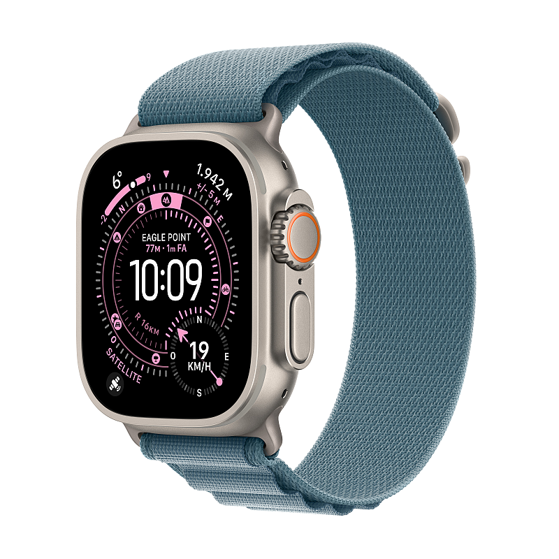 Apple Watch Ultra 3 OLED 49 mm Digital 422 x 514 Pixel Touchscreen 5G Titan WLAN GPS