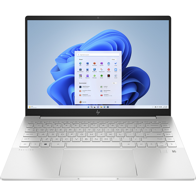 HP Pavilion Plus 14-eh1077ng Intel® Core™ i7 i7-1355U Laptop 35,6 cm (14") 2.8K 16 GB DDR4-SDRAM 1 TB SSD NVIDIA GeForce RTX 2050 Wi-Fi 6E (802.11ax) Windows 11 Home Silber