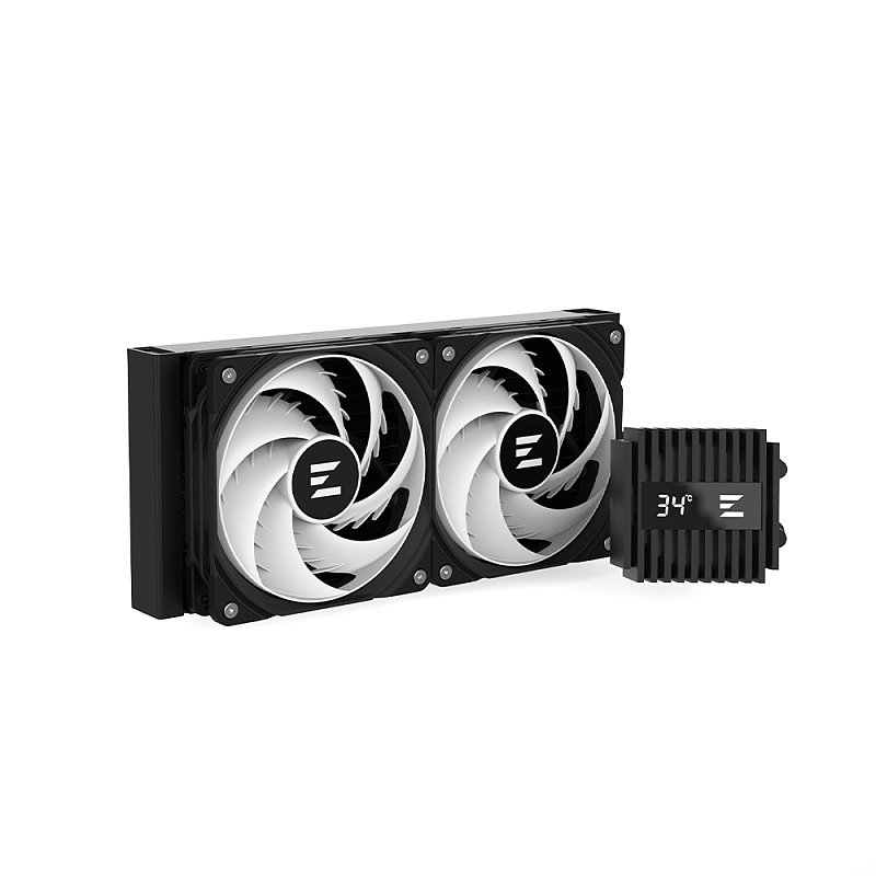 Zalman ALPHA2 A24 BLACK Computerkühlsystem Prozessor All-in-One-Flüssigkeitskühler Schwarz