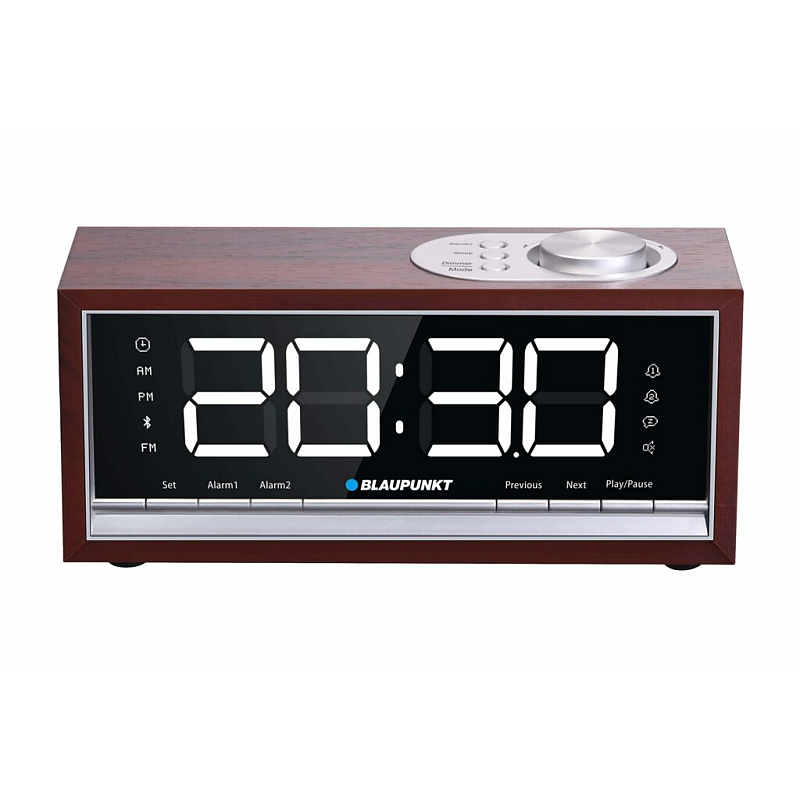 Blaupunkt CR60BT Radio Tragbar Analog & Digital Schwarz, Holz