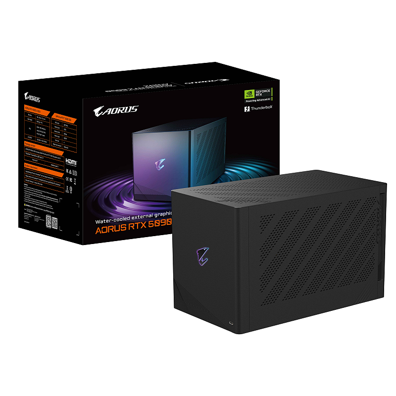 GIGABYTE AORUS RTX 5090 AI BOX Grafikkarte – 32 GB GDDR7, 512 Bit, PCI-E 5.0, 2407 MHz Kerntakt, 3 x DP 2.1, 1 x HDMI 2.1, GV-N5090IXEB-32GD 1.0