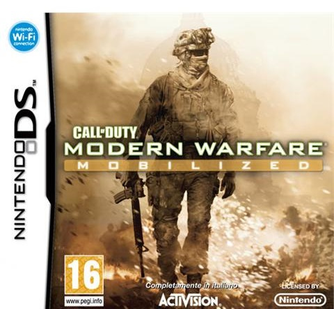 Activision Call Of Duty Modern Warfare, Nintendo DS Italienisch