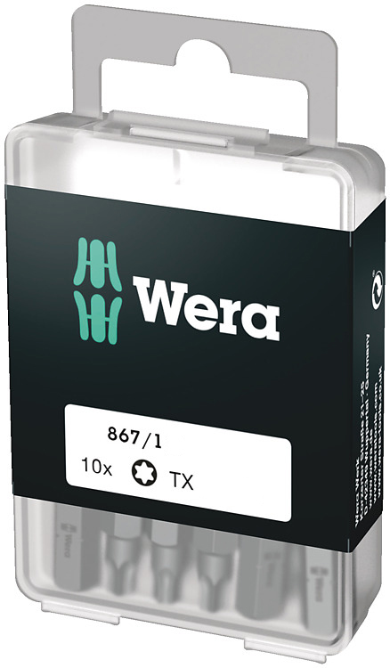 Wera 867/1 DIY SiS Schraubenziehereinsatz 10 Stück(e)