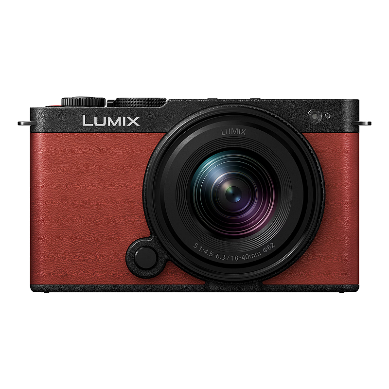 Panasonic Lumix S9 + S-R1840 Kompaktkamera 24,2 MP CMOS 12000 x 8000 Pixel Schwarz, Rot