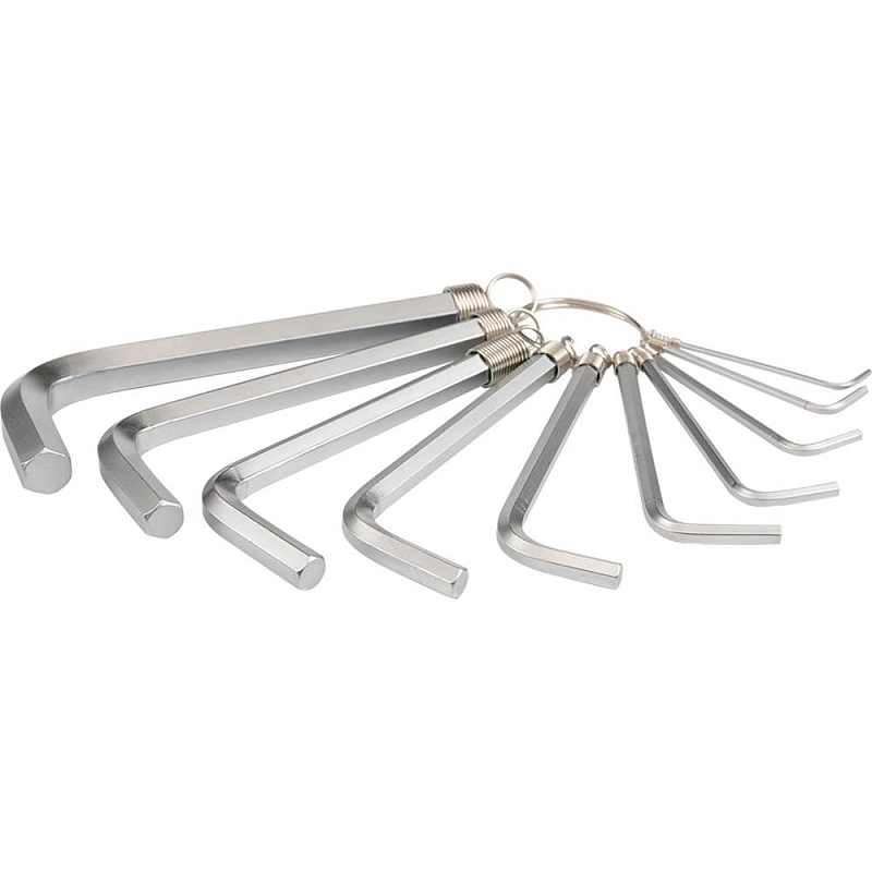 Yato YT-0504 Sechskantschlüssel L-förmiger Inbusschlüssel-Satz Metrisch 10 Stück(e)