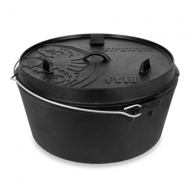 Petromax ft18 Schmortopf 16,1 l Schwarz