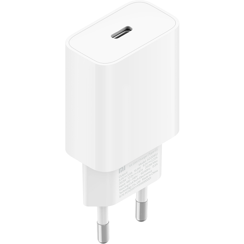 Xiaomi Mi 20W Tragbare Spielekonsole, Smartphone, Tablets Weiß AC Schnellladung Drinnen