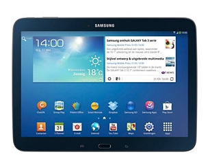 Samsung Galaxy Tab 3 10.1 Intel Atom® 16 GB 25,6 cm (10.1") 1 GB Wi-Fi 4 (802.11n) Android Schwarz