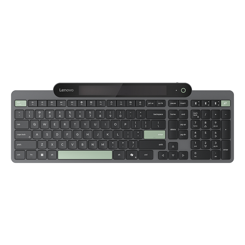 Lenovo 4Y41R69494 Tastatur Heimbüro Bluetooth US Englisch Schwarz, Grün