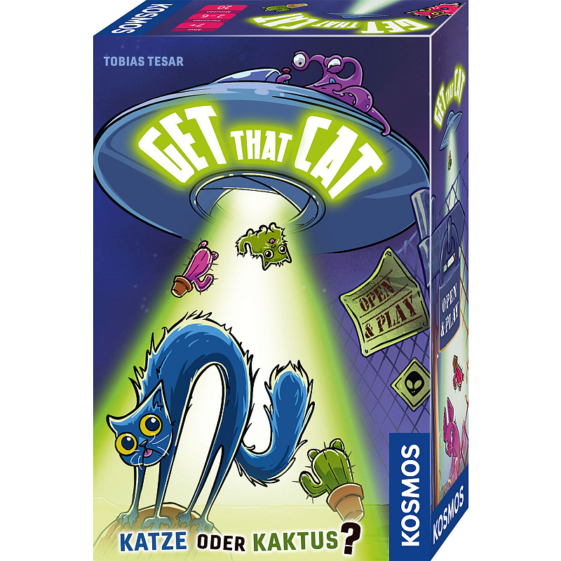 Kosmos 47855945 Brettspiel 20 min Kartenspiel Reisen/Abenteuer