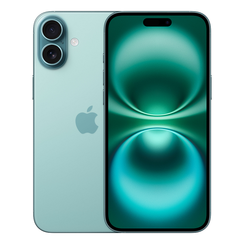 Apple iPhone 16 Plus 17 cm (6.7") Dual-SIM iOS 18 5G USB Typ-C 256 GB Türkis