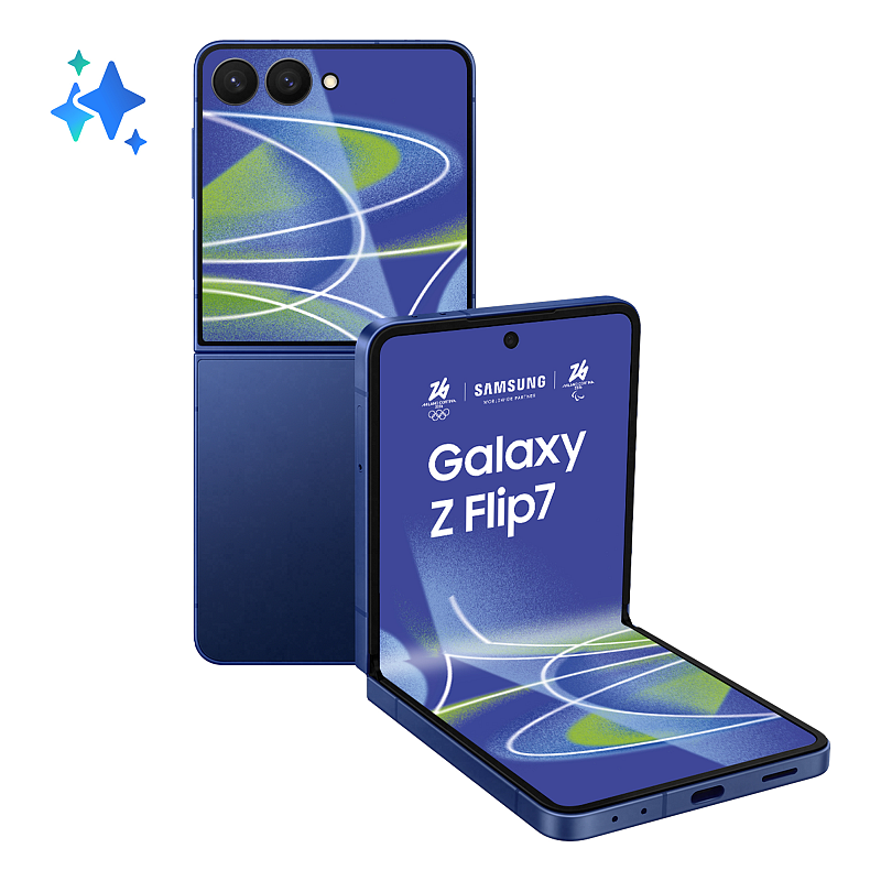 Samsung Galaxy Z Flip7 17,3 cm (6.8") 5G 12 GB 512 GB 4300 mAh Blau