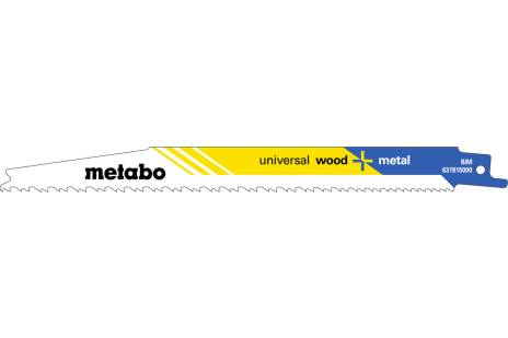 Metabo 631912000 Sägeblatt für Stichsägen, Laubsägen & elektrische Sägen Säbelsägeblatt 2 Stück(e)