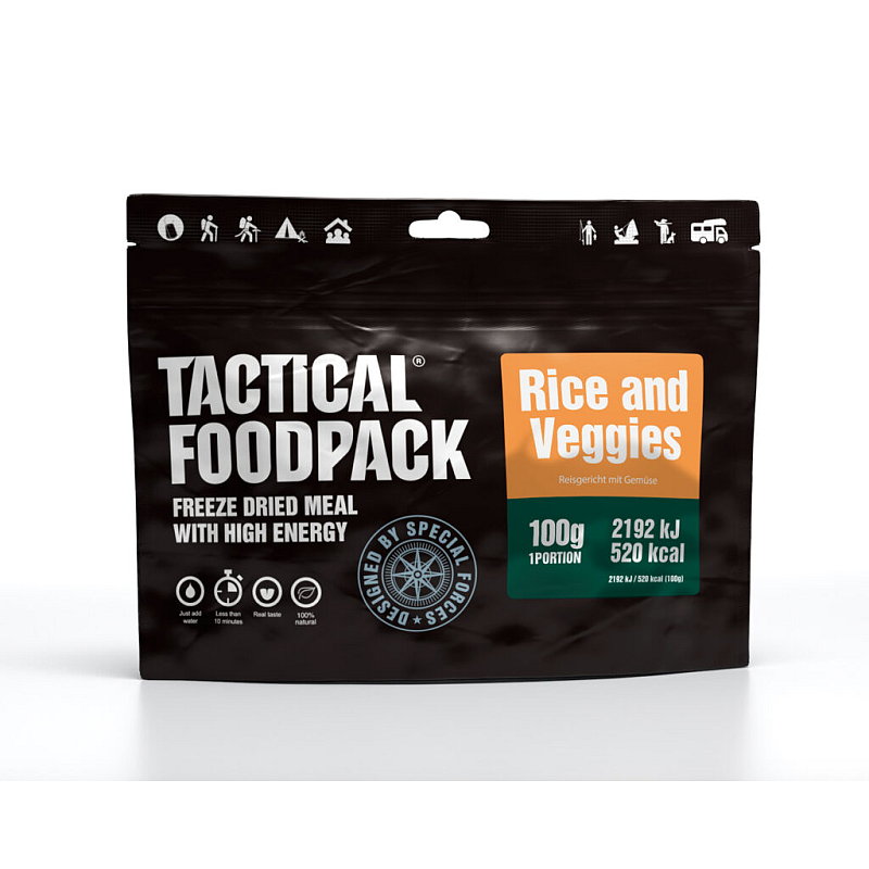 Tactical Foodpack Rice and Veggies 100 g
