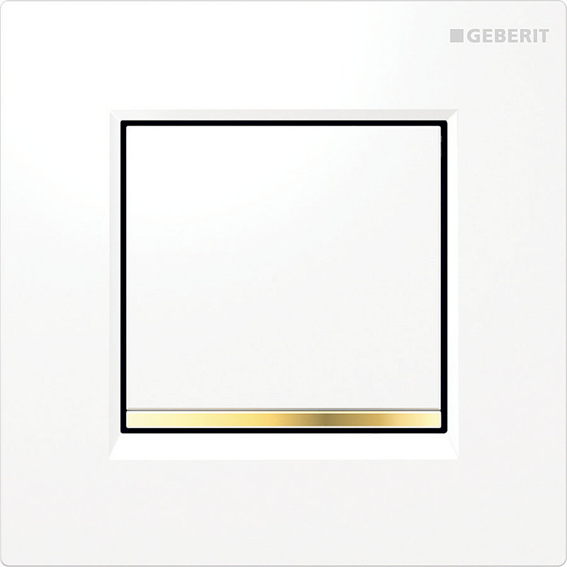 Geberit 116.017.KK.1 Ersatzteil für Toilettenspülung Spülplatte Weiß