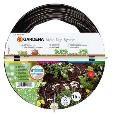 Gardena 1362-20 Gartenschlauch 15 m Über Boden Schwarz