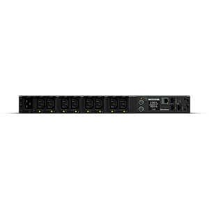 CyberPower PDU41005, Switched PDU, Rackmount 1U, Switched PDU, Eingang 230V/16A (1), Ausgang IEC-320 C13 (8), SNMP-Netzwerkanschluss, PowerPanel Software