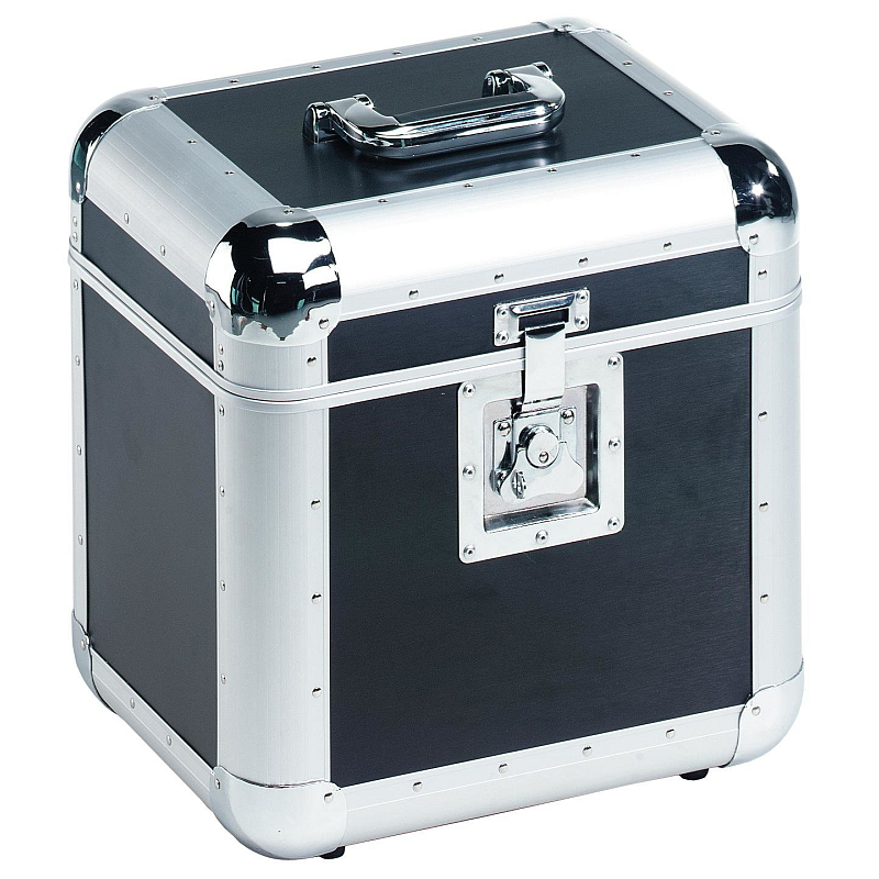 Roadinger 30110035 Audiogeräte-Koffer/Tasche Aufzeichnungen Hard-Case Sperrholz Schwarz, Silber