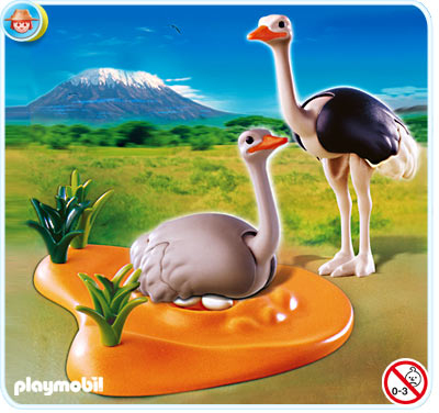 Playmobil Ostrich Family with Nest