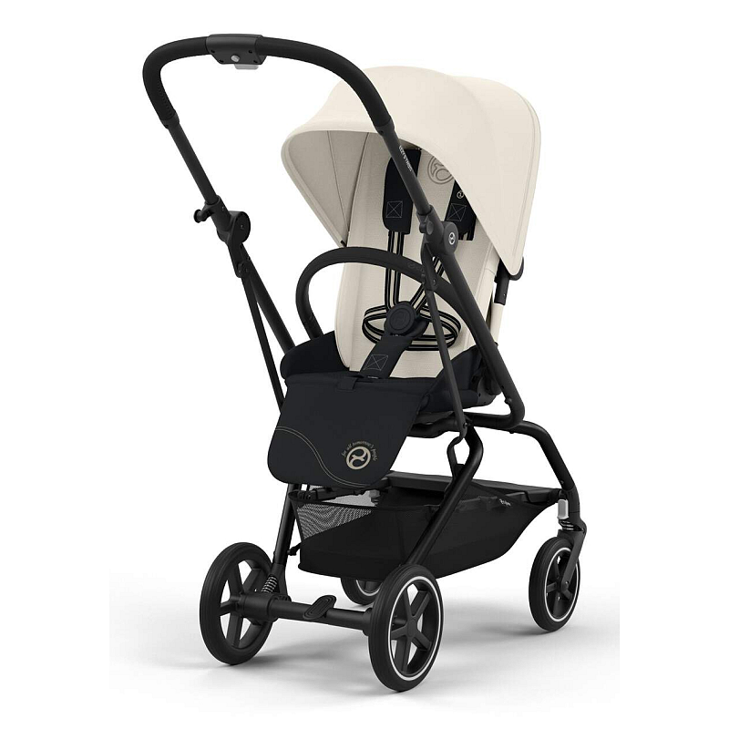 CYBEX Eezy S Twist+2 Traditioneller Kinderwagen 1 Sitz(e) Schwarz, Weiß
