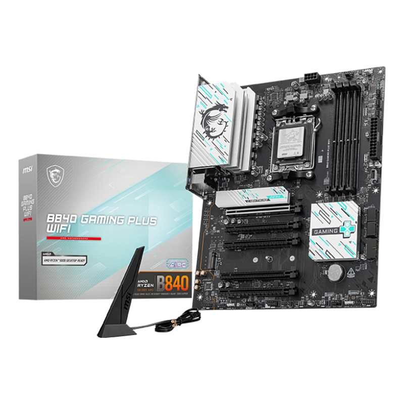 MSI B840 GAMING PLUS WIFI Motherboard AMD B840 Sockel AM5 ATX