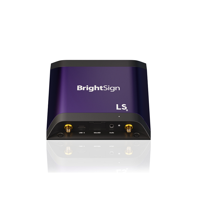 BrightSign LS425 Digitaler Mediaplayer Schwarz, Violett Full HD WLAN