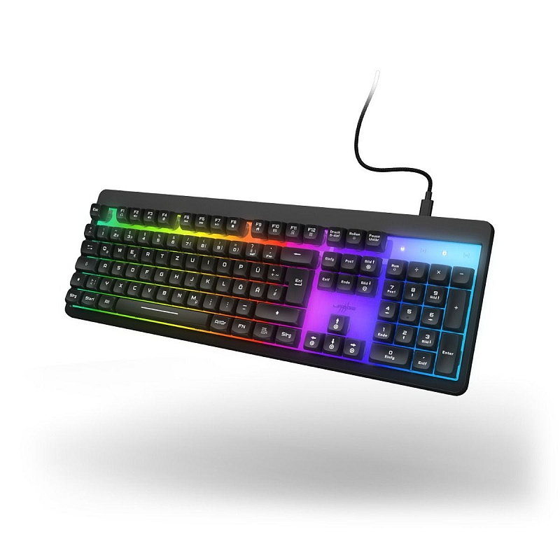 uRage Exodus 215 Illuminated Tastatur Gaming USB QWERTZ Deutsch Schwarz
