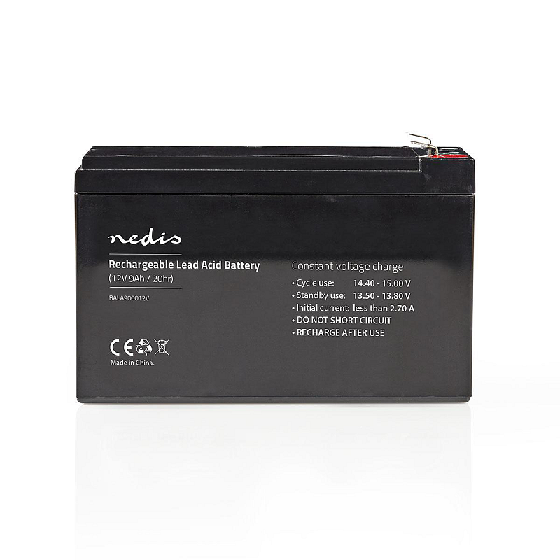 Nedis BALA900012V USV-Batterie Plombierte Bleisäure (VRLA) 12 V 9000 Ah