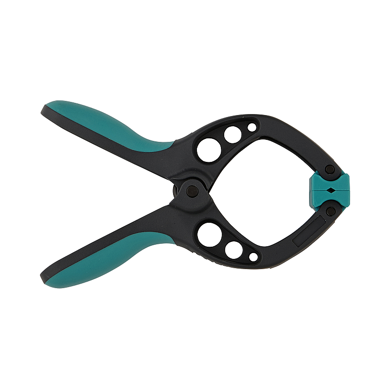 wolfcraft GmbH FZ 40 Federbügel 4 cm Grau, Türkis