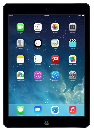 Apple iPad Air 64 GB 24,6 cm (9.7") 1 GB Wi-Fi 4 (802.11n) iOS Grau