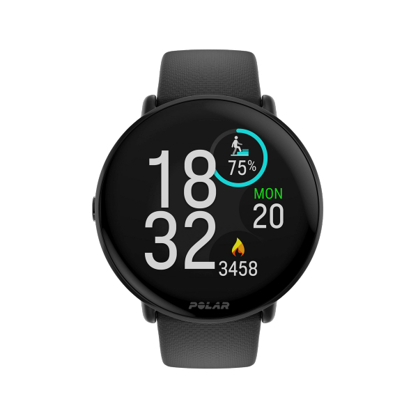 Polar Ignite 3 3,25 cm (1.28") AMOLED 43 mm Digital 416 x 416 Pixel Touchscreen Schwarz GPS