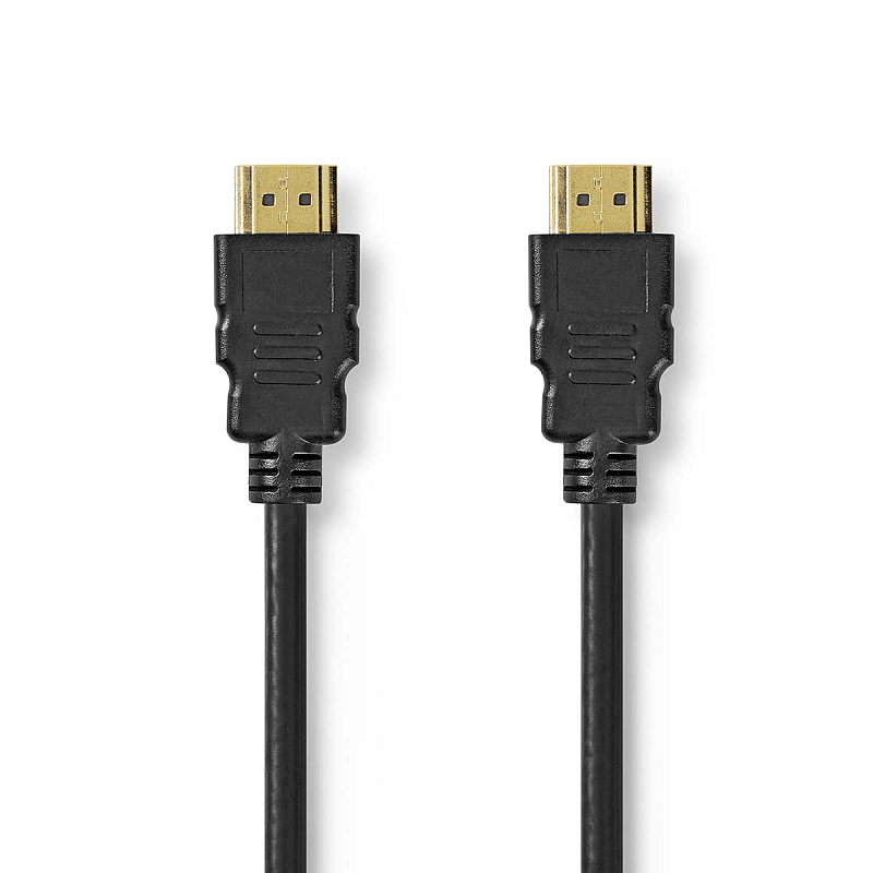 Nedis CVGL35000BK20 HDMI-Kabel 2 m HDMI Typ A (Standard) Schwarz