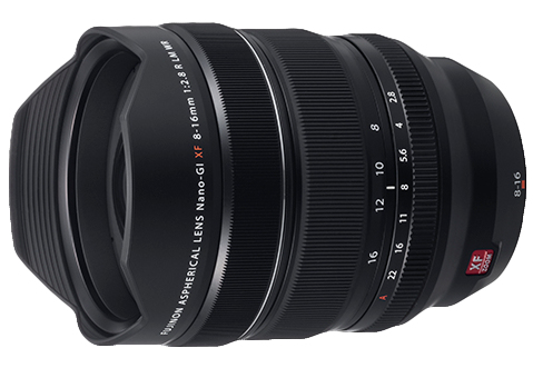 Fujifilm XF8-16 mm F2.8 R LM WR MILC/SLR Ultraweitwinkelobjektiv Schwarz